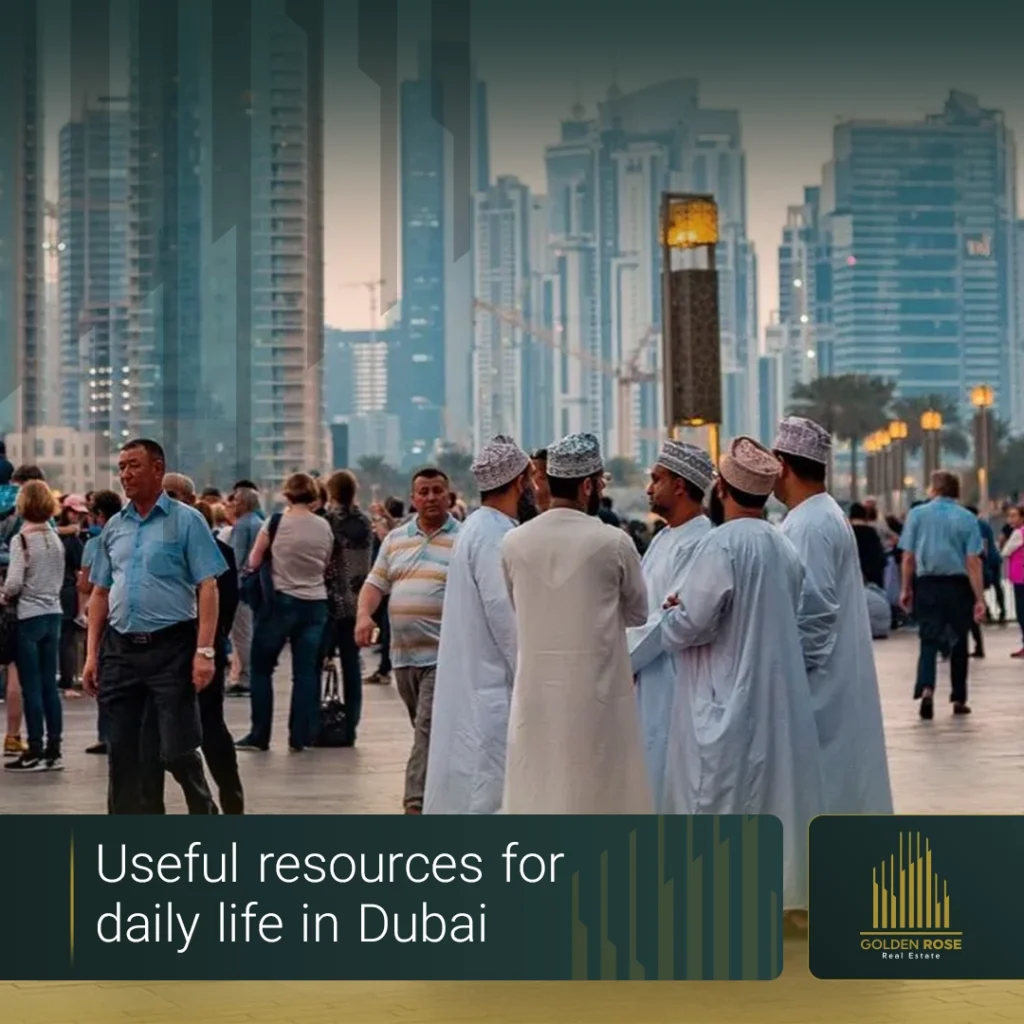 Useful resources for daily life in Dubai